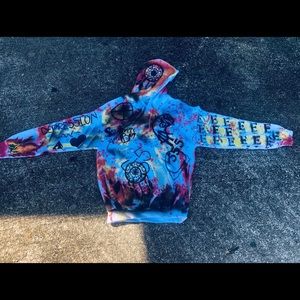 S.H.A.B. (Red Hot) Destroyed hoodie.